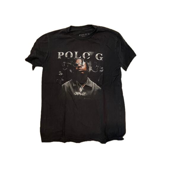 Polo G Capalot Black T-Shirt Mens M - Picture 1 of 3